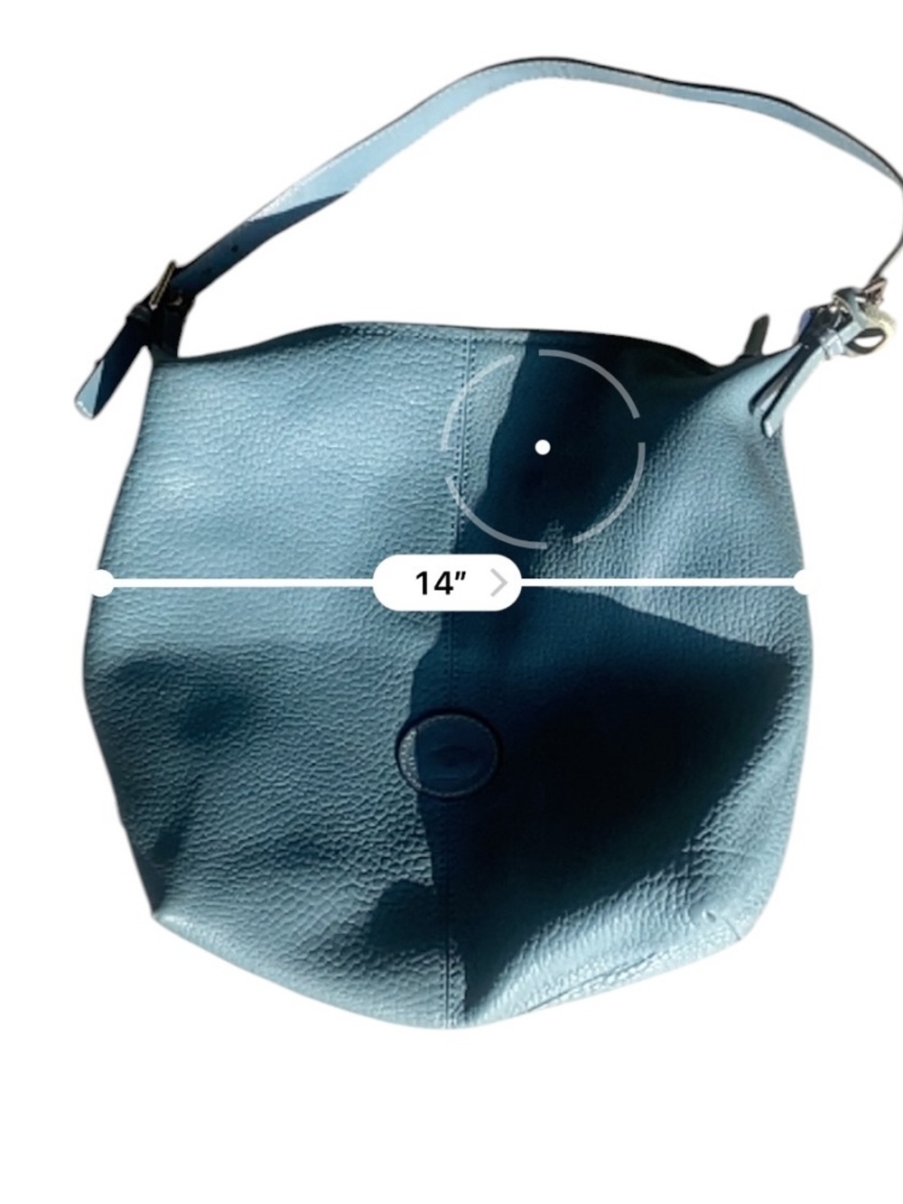 Dooney & Bourke Shoulder Bag/Purse - Sky Blue - Picture 14 of 15